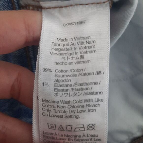 Madewell The Perfect Vintage Straight Jean Reinhart Wash Size 27 - Picture 11 of 11